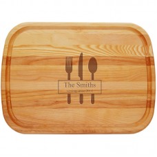 Carved Solutions Lancaster Personalized Wood General Chopping Board WXH1312